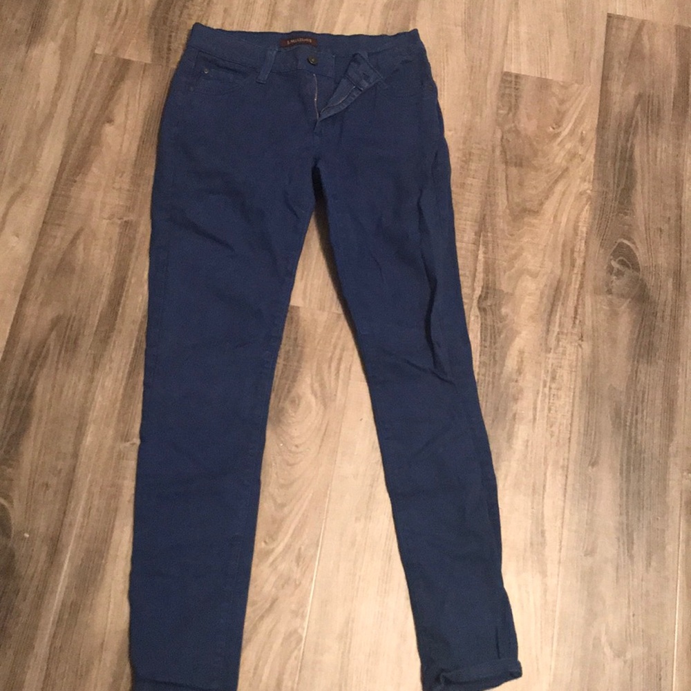 Royal blue jeans